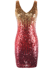 Women's Sequin Bodycon Glitter Party Dress