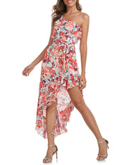 PrettyGuide Women's One Shoulder Maxi Summer Dress