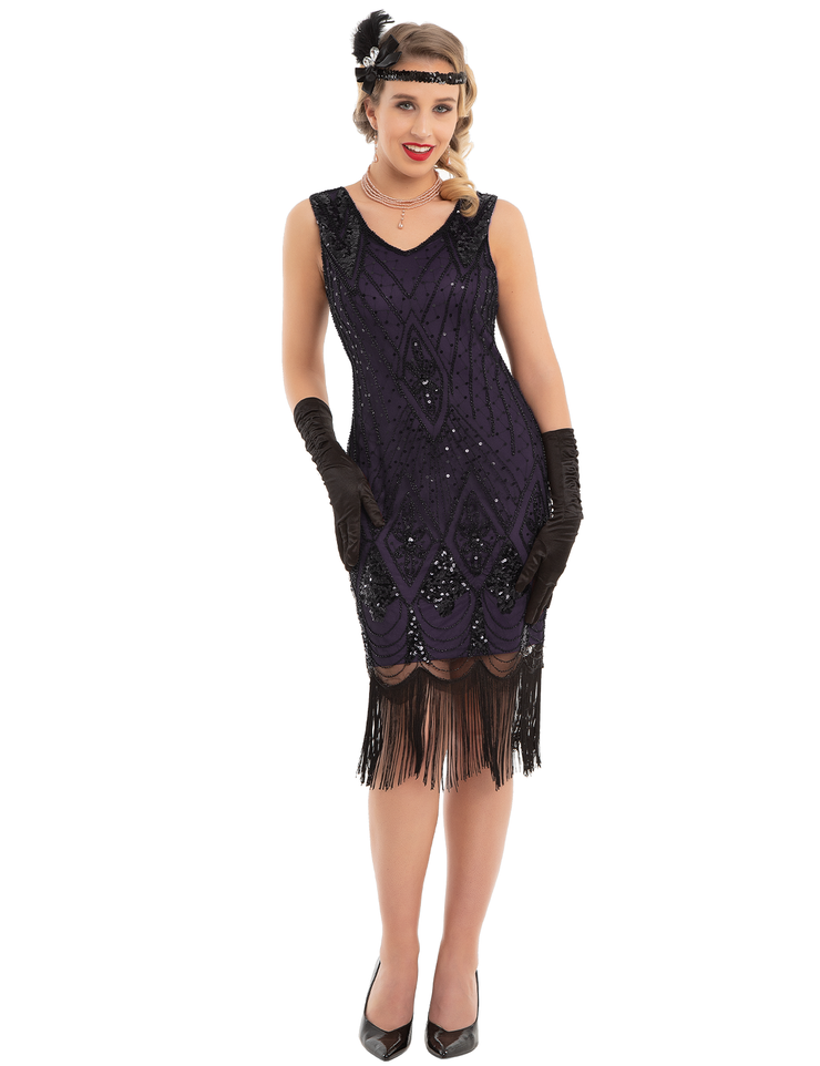 PrettyGuide Women 1920s Gatsby Cocktail Dress