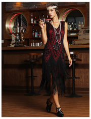 PrettyGuide Women's Sleeveless Roaring 20s Dress