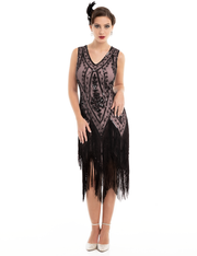 PrettyGuide Women's Sleeveless Roaring 20s Dress