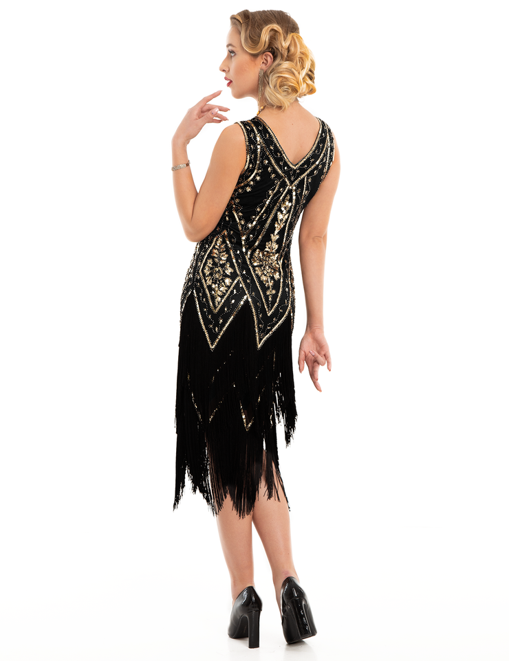 PrettyGuide Women's Sleeveless Roaring 20s Dress