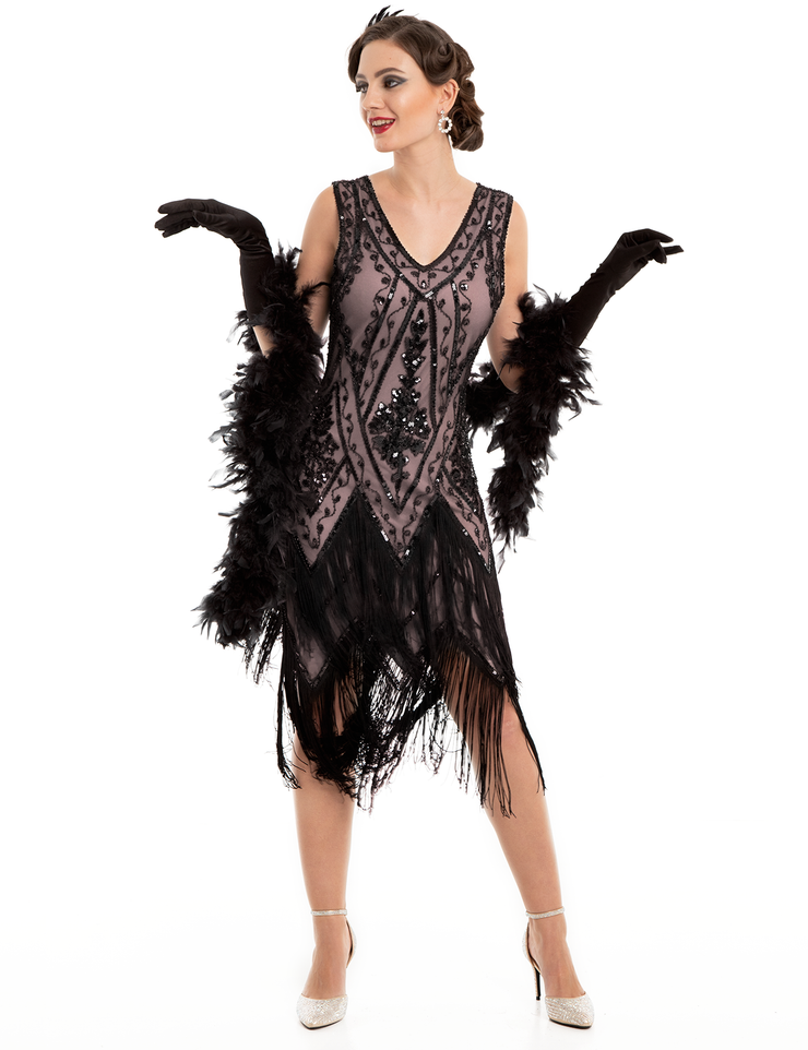 PrettyGuide Women's Sleeveless Roaring 20s Dress