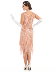 PrettyGuide Women's Sleeveless Roaring 20s Dress