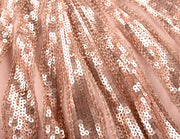 PrettyGuide Women's 1920s Flapper Dress Sequin Beaded Deco Angle Sleeve Maxi Formal Evening Dress