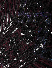PrettyGuide Women 1920s Dress V Neck Beaded Sequin Deco Gatsby Inspired Flapper Dress