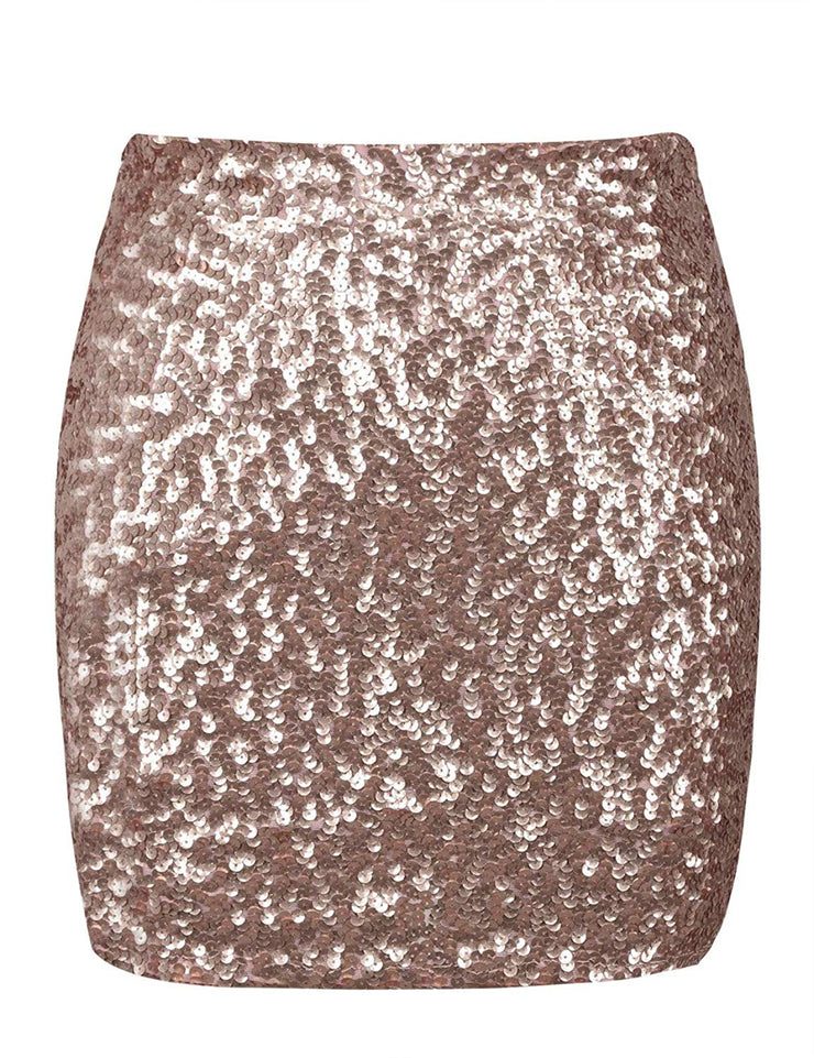 PrettyGuide Women's Sequin Skirt Night Out
