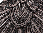 PrettyGuide Women's 1920s Flapper Dress Crystal Sequin Embellished Fringed Gatsby Dress