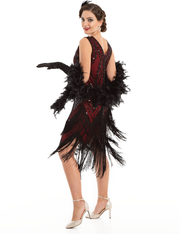 PrettyGuide Women's Sleeveless Roaring 20s Dress