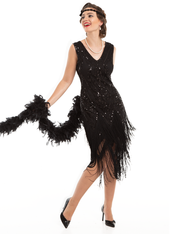 PrettyGuide Women's Sleeveless Roaring 20s Dress