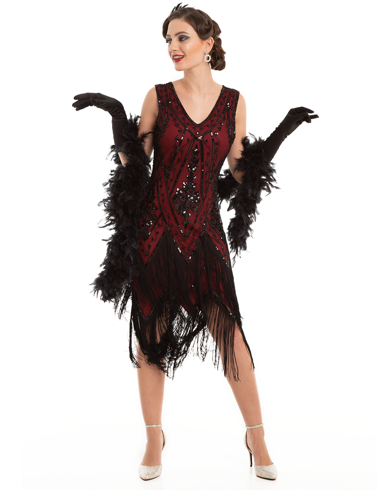 PrettyGuide Women's Sleeveless Roaring 20s Dress