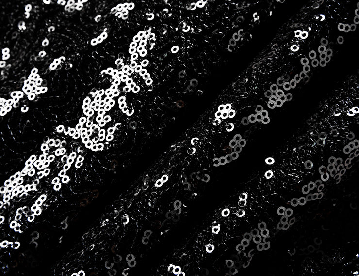 PrettyGuide Women's Sequin Skirt High Waist Glitter Bodycon Holiday Cocktail Party Short Skirt