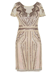 PrettyGuide Women Flapper Dress Sequin Inspired Cocktail Gatsby Dress