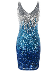 Women's Sequin Bodycon Glitter Party Dress