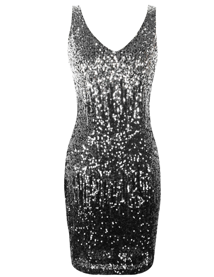 Women's Sequin Bodycon Glitter Party Dress