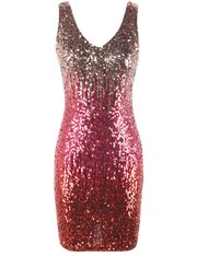 Women's Sequin Bodycon Glitter Party Dress