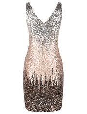 Women's Sequin Bodycon Glitter Party Dress