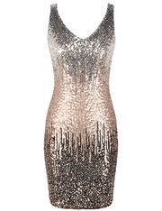 Women's Sequin Bodycon Glitter Party Dress