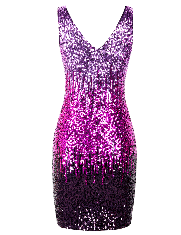 Women's Sequin Bodycon Glitter Party Dress