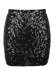 PrettyGuide Women's Sequin Skirt Night Out