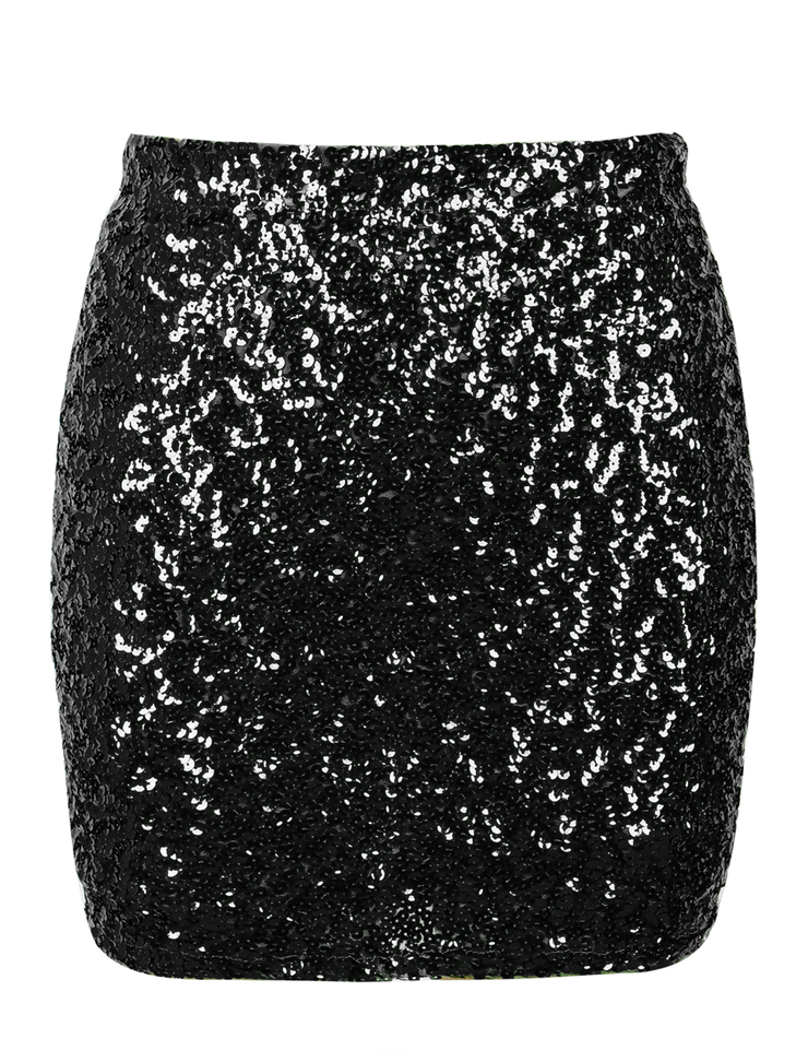 PrettyGuide Women's Sequin Skirt Night Out