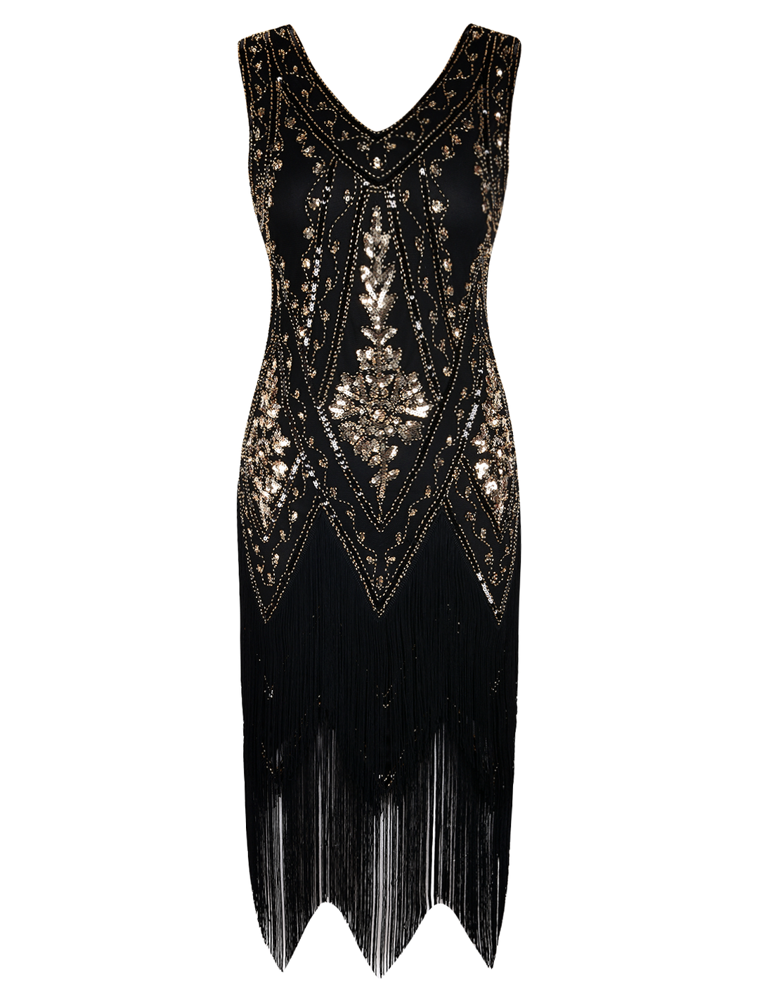 PrettyGuide Women's Sleeveless Roaring 20s Dress