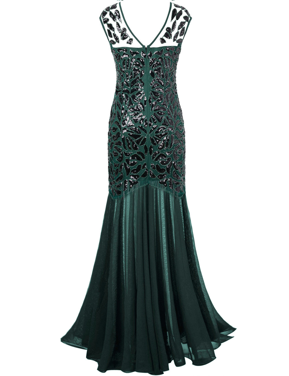 Women's Gatsby Flapper Evening Prom Dress-PrettyGuide