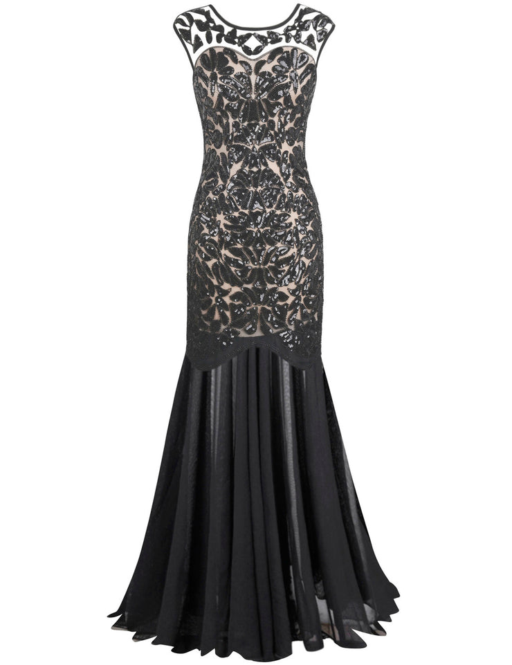 PrettyGuide Women 's 1920s Formal Evening Prom Dress