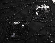 PrettyGuide Women's 1920s Gatsby Dress Art Deco Sequin Fringed Flapper Dress