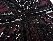 PrettyGuide Women Flapper Dress Sequin Inspired Cocktail Gatsby Dress