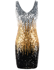 Women's Sequin Bodycon Glitter Party Dress