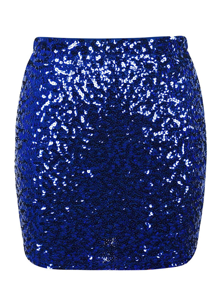 PrettyGuide Women's Sequin Skirt Night Out