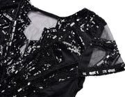 PrettyGuide Women Flapper Dress Sequin Inspired Cocktail Gatsby Dress