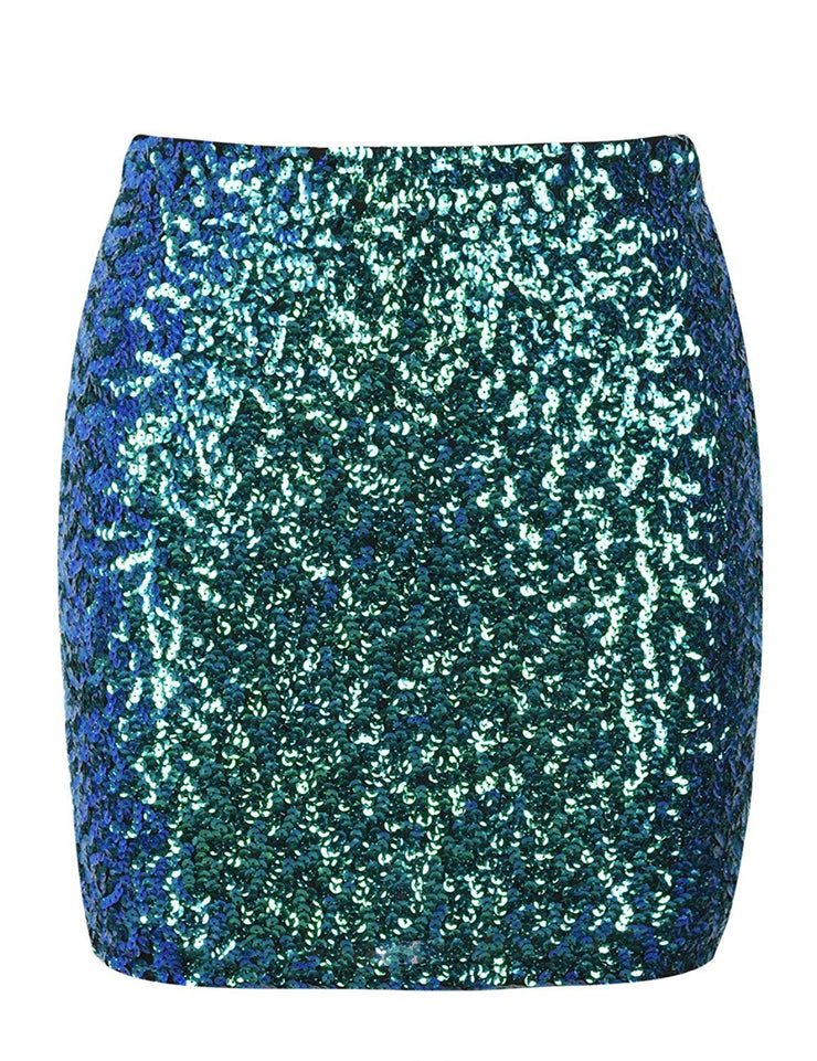 PrettyGuide Women's Sequin Skirt Night Out