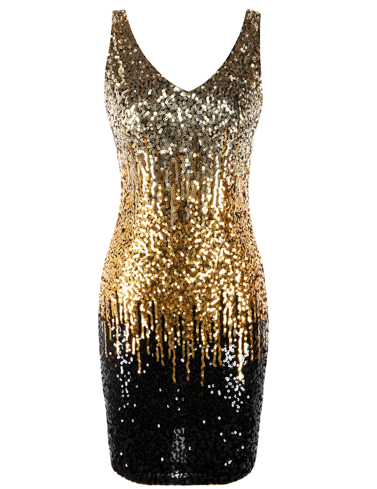 Women's Sequin Bodycon Glitter Party Dress