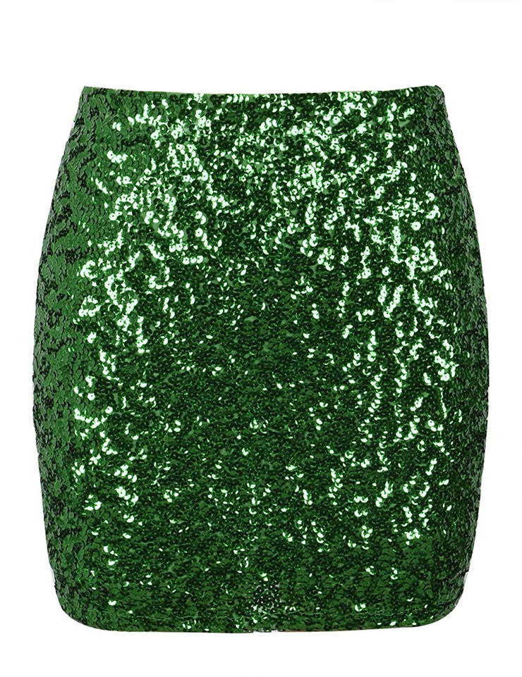 PrettyGuide Women's Sequin Skirt Night Out