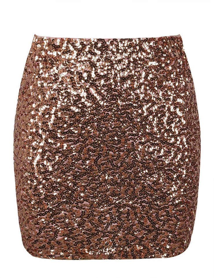 PrettyGuide Women's Sequin Skirt Night Out